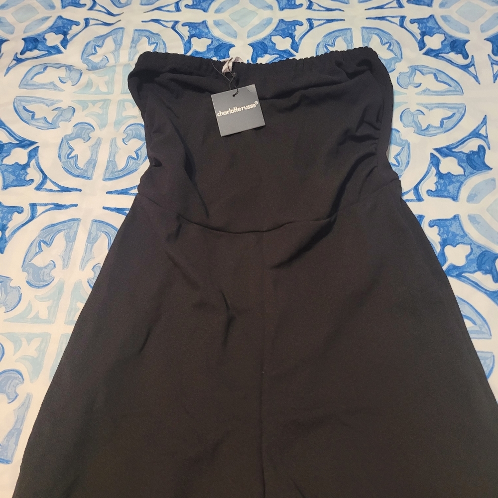 Black Charlotterusse romper